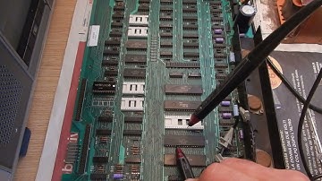 Commodore PET 8032 repair. ROM/RAM/IO and more faults fixed!