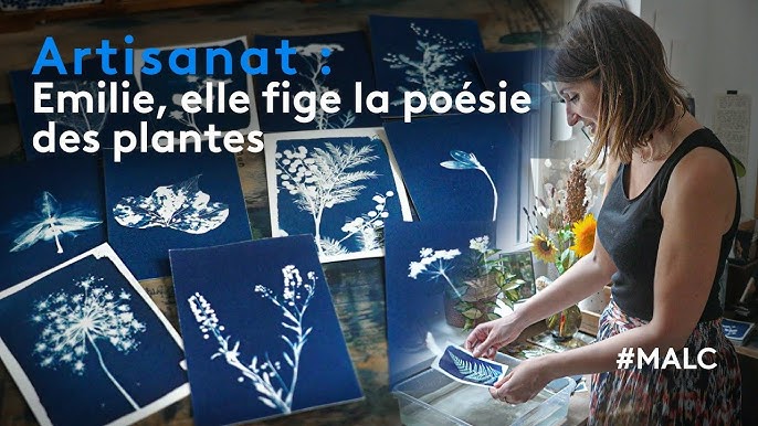 Cyanotype : la technique à tester absolument – Le blog Scrapmalin