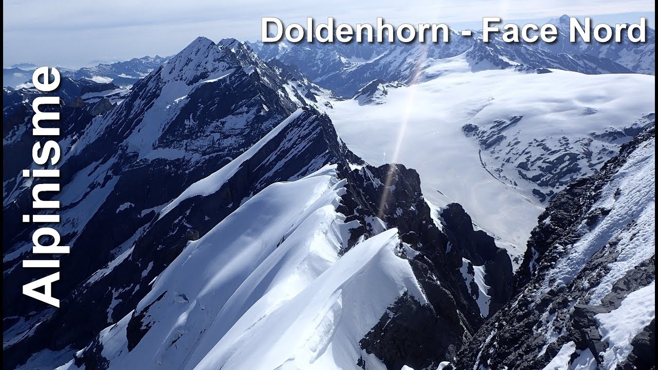 Alpinisme  Doldenhorn Face Nord   3638 m