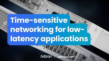 Time-sensitive networking for low-latency applications