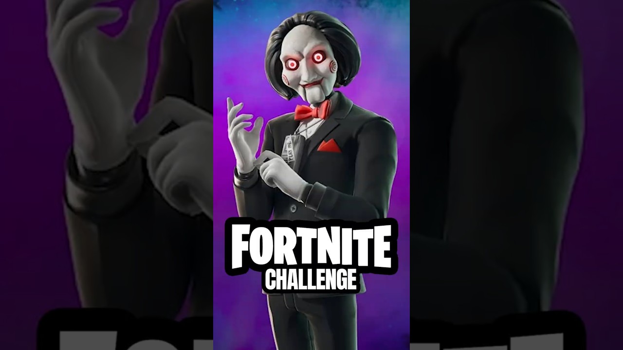 THE FORTNITEMARE BEGINS! SAW'S Billy Puppet Challenge!
