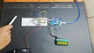 FAN  CONTROL USING LM35 SENSOR