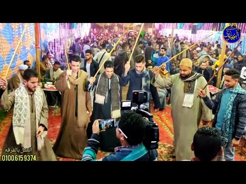 رقص صعيدي علي المزمار البلدي مع فنان الصعيد الريس شحات البنجاوي من افراح ال الالصلاحات بالشوكه