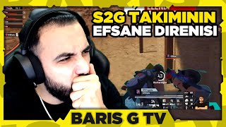 Barış G S2G Takiminin Canli Yayinda Ki̇ Performansini İzli̇yor Efsane Di̇reni̇ş