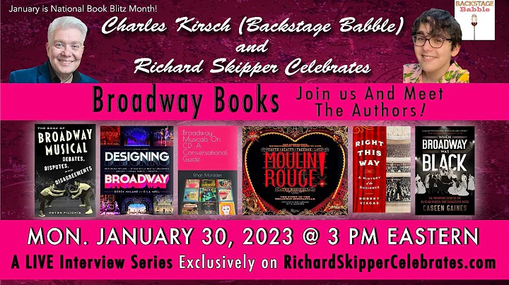 Charles Kirsch (Backstage Babble) and Richard Skip...