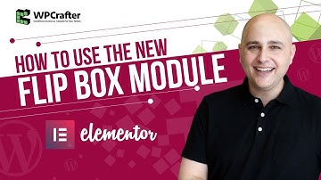 Elementor Tutorial - How To Use The Flip Box Module 💪 For WordPress Page Builder