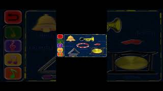 Play Musical Instruments: Bell Triangle Gang Whistle Horn Tambourine  #gamingcreativity screenshot 2