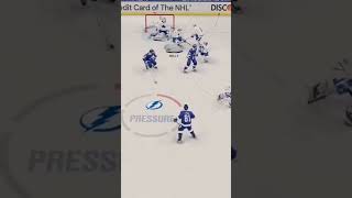 Why he do that with no full pressure.. #nhl #hockey #gaming #funny #nhl25 #shorts #fyp #trending