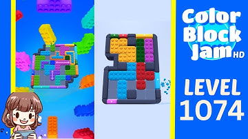 Color Block Jam Level 1074 Solution Walkthrough
