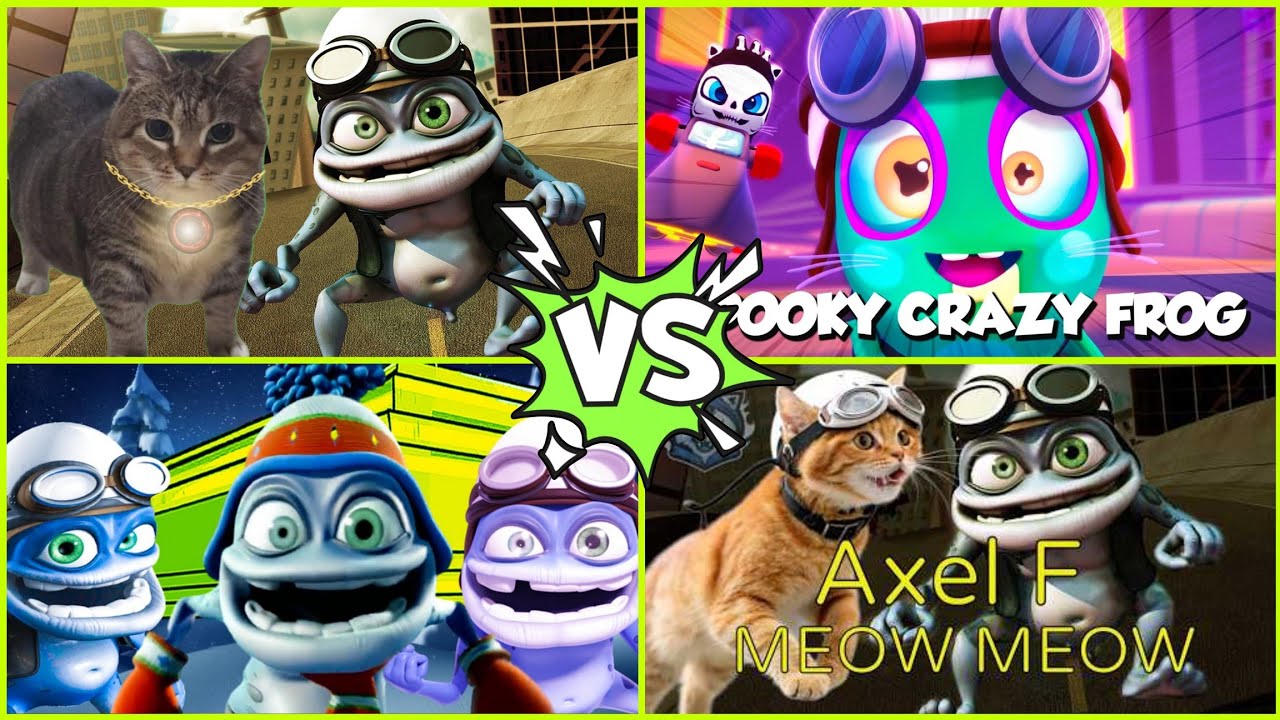 Crazy frog🐸 Cover song tiles hop 🎵 🕺