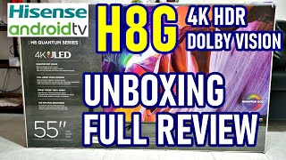 Hisense H8G Smart TV ULED: Unboxing y Review Completa - Full array, Local Dimming, Dolby vision