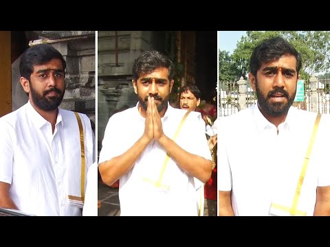 Hero Daggubati Abhiram Visited Tirumala Tirupati Devasthanam | IndiaGlitz Telugu - IGTELUGU