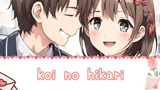 koi no hikari | japanese ai song made by Setsunaa.ai | romaji lyrics