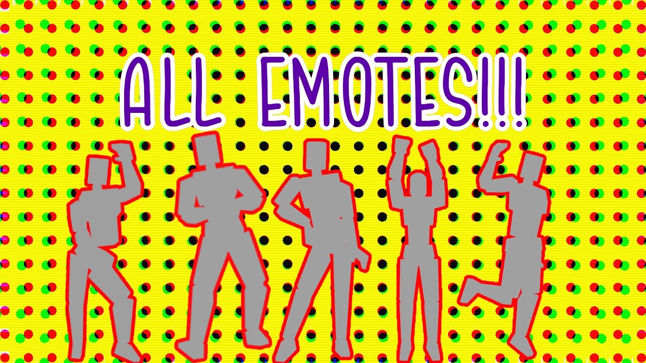 All ROBLOX EMOTES(on-sale) in ONE VIDEO!!!