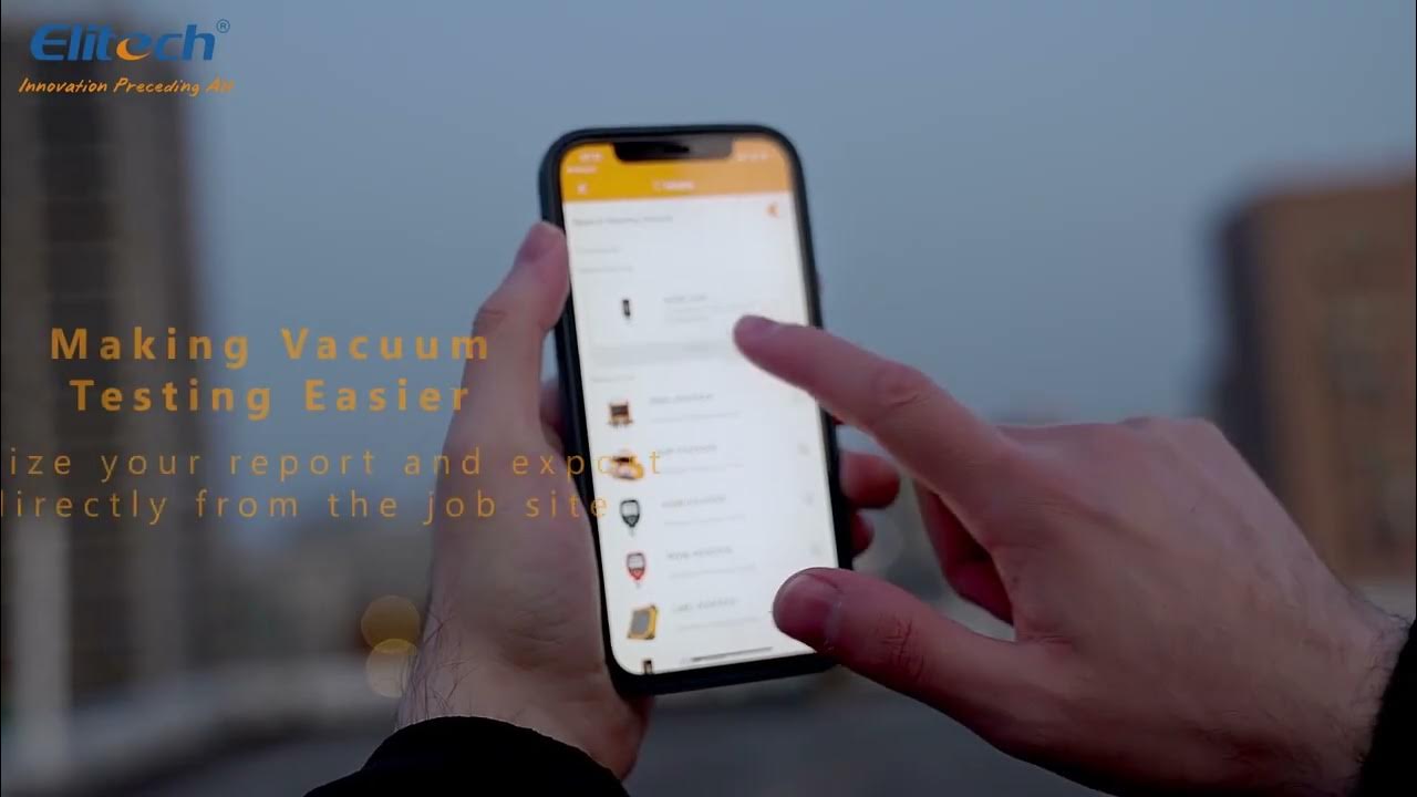 Elitech Vacuum Microns Digital Microns Gauge HVAC Refrigerant Vacuum