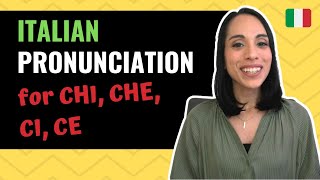Italian Pronunciation for CHI, CHE, CI, CE [Italian C Sounds]