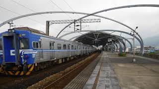 20190206台鐵4030次EMU600*2區間快+5697次復興號冬山通過　　　　　　No.864