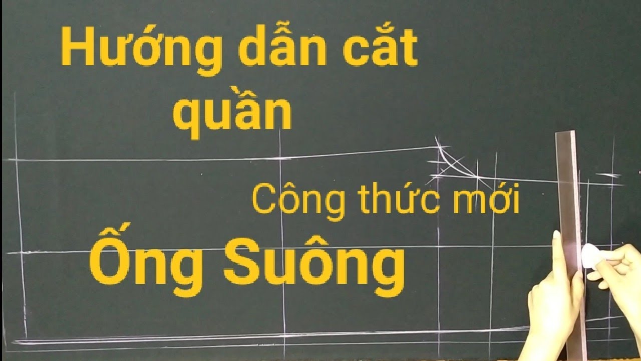 #163 Cách cắt quần ống suông/  bạn sẽ may đẹp hơn rất nhiều nếu bạn biết được cách cắt này