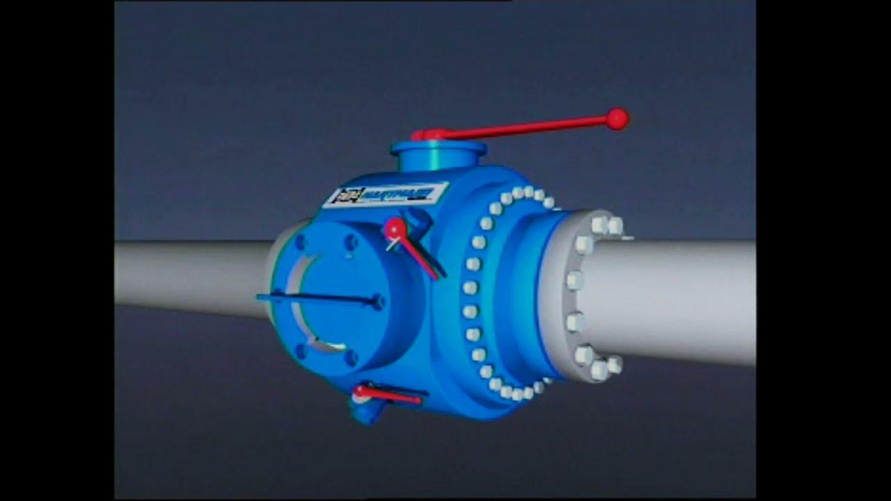 Principle of Pigging Valves / Scraper Valve / Pig Ball Valve (english