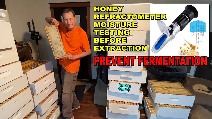 Testing Honey Moisture Content Before Extracting S8E25 #beekeeping