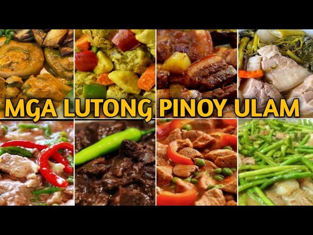 Mga Lutong Pinoy Ulam Masasarap Na