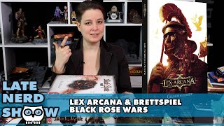 Black Rose Wars: Wir zerlegen eine Magierschule -  und Römer-Fantasy Lex Arcana