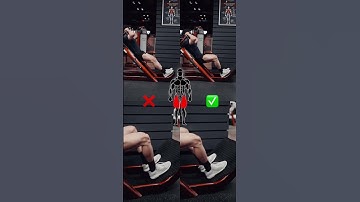Hack squat mistakes!Here is a video showing the wrong way vs the right way of performing the hack