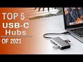 Top 5: BEST USB C Hubs of 2021 / Docking Station / Multiport Adapter for iPad Pro, MacBook, Laptop