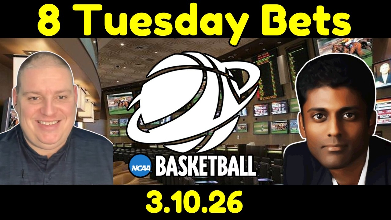 Tuesday NCAA Basketball Picks - 3/10/26 l Craig Trapp & Indian Cowboy NCAAB Picks & CBB Predictions