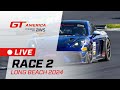 Live  race 2  long beach grand prix  gt america powered by aws