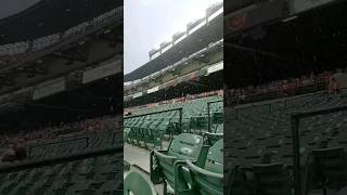 rain delay at Camden Yards #orioles #Camdenyards #mlb
