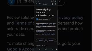 Drive OAuth- SoloTrade