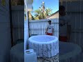 Surprising my girlfriend with a mini jacuzzi 😂