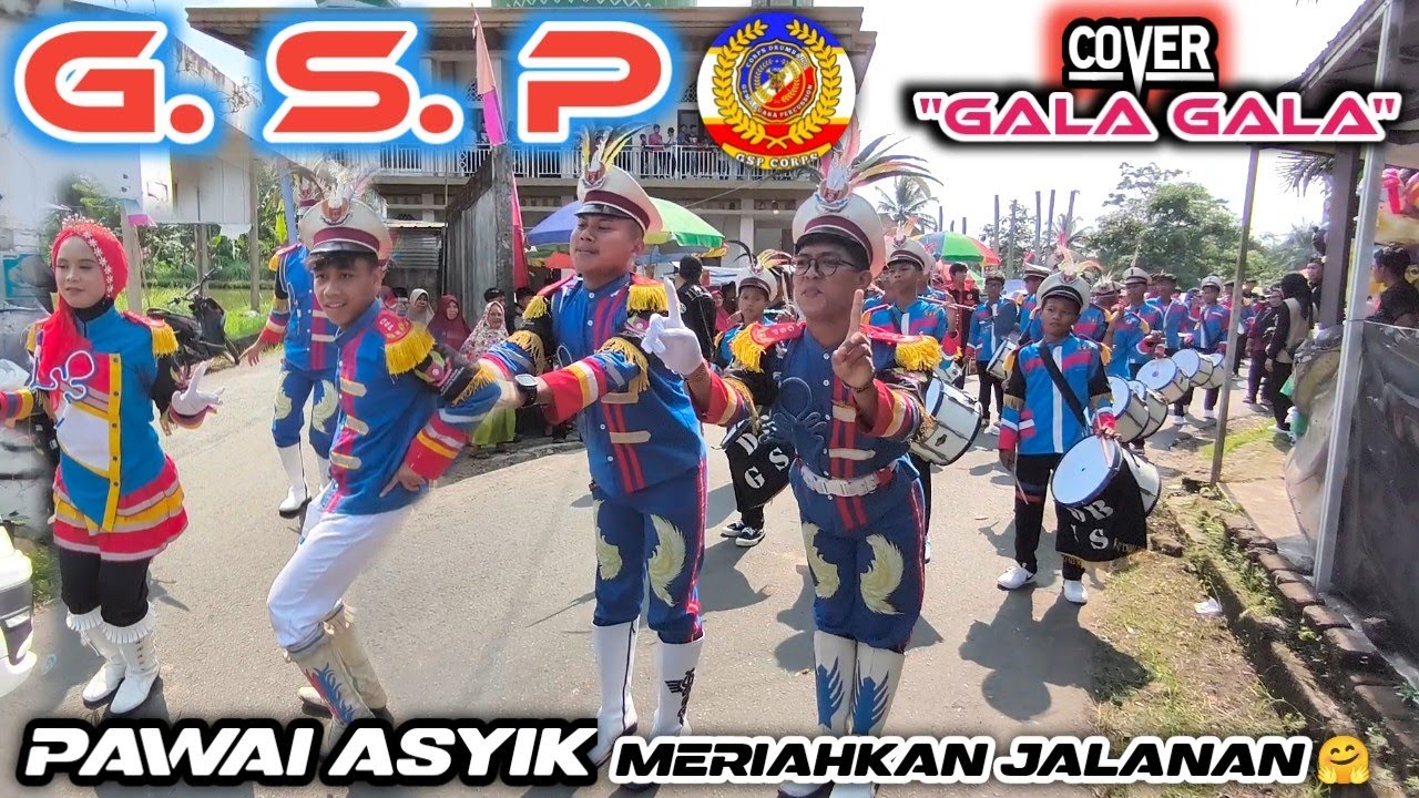 FUN AND FUN • MARCH WITH GSP DRUMBAND (SONG - GALA GALA) IN CANTAYAN 🥰