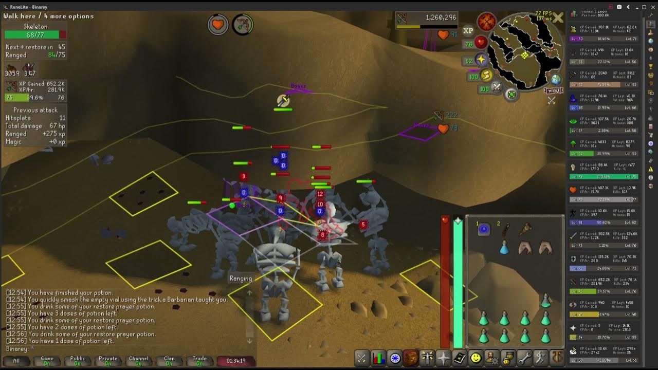 OSRS 2021 MM1 Chinning Range Training 300k xp/hr YouTube