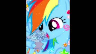 Rainbow Dash Edit | Original without templates | my first edit |tags| #alight_motion  #edit #mlp 