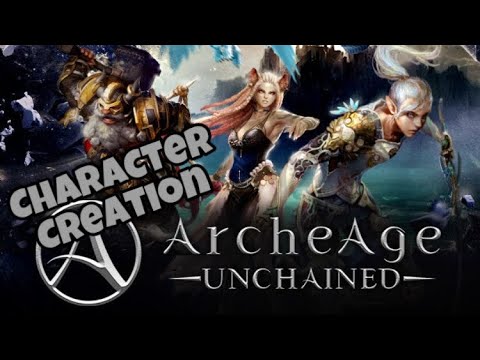 archeage อาชีพ  New  ArcheAge Unchained - Character Creation \u0026 All Classes 2020