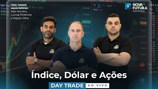 Day Trade ao vivo | Índice, Dólar, Bitcoin, Ações, Opções e Agro | 22/05/2026 #WINM26 #WDOM26