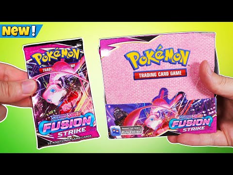 ポケモンカードゲーム　FUSION STRIKE booster box 未開封 NEW* Pokemon Fusion Strike Booster Box Opening - YouTube