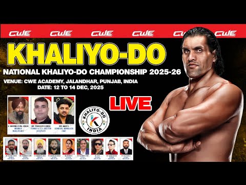 CWE |   KHALIYO-DO Live Event CWE Wrestling Academy #thegreatkhali