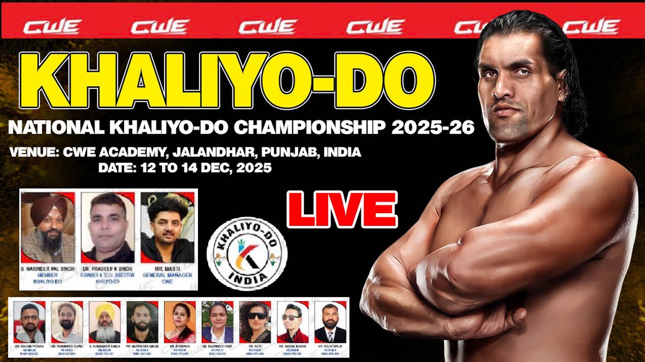CWE |   KHALIYO-DO Live Event CWE Wrestling Academy 