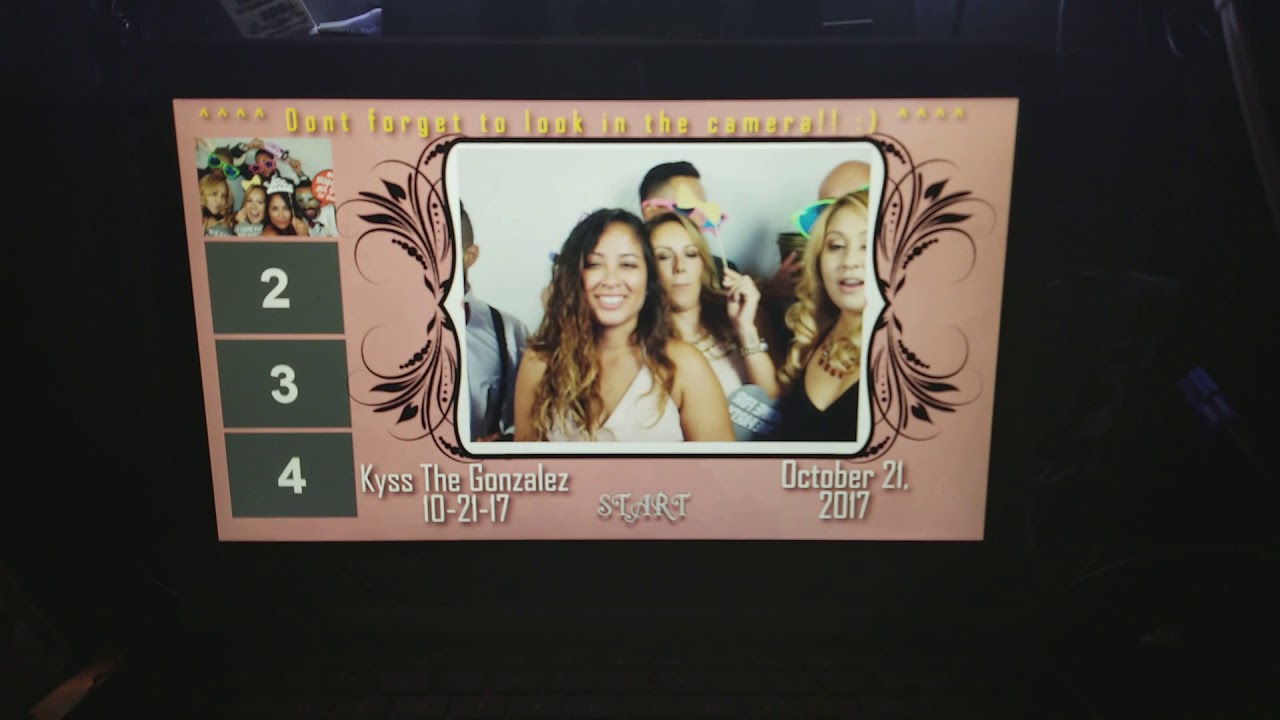 Last Night's PhotoBooth Demo Open Air Booth