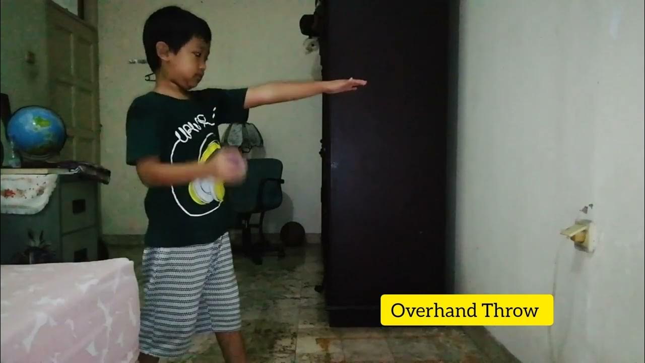 Gerakan Manipulatif Underhand Throw, Overhand Throw, Sidearm Throw