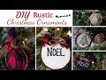 DIY CHRISTMAS DECOR | 8 EASY ORNAMENT IDEAS