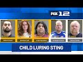 Sheriff: 5 arrested for luring a minor in undercover sting in Washington County