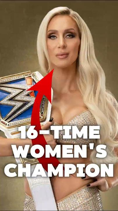 Charlotte's EVERY WOMEN'S TITLE WIN #wwe #wrestling #shorts