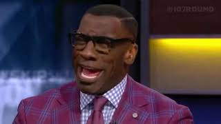 Shannon Sharpe vs. Skip Bayless STEPH CURRY SLANDER