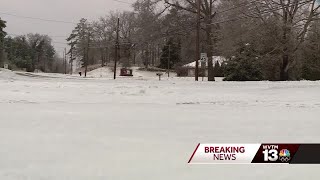 Snow adds to dangerous conditions in Marion County
