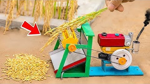 diy tractor stuck in mud mini science project / diy tractor video