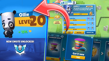 LEVEL 20 OLLIE Upgrade New Emote FREE Skin!